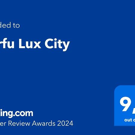 Corfu Lux City Apartman Kültér fotó